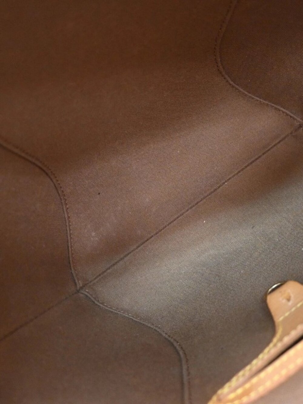 LOUIS VUITTON LV Logo Ellipse PM Hand Bag Monogram Leather Brown M51127 - Picture 12 of 16